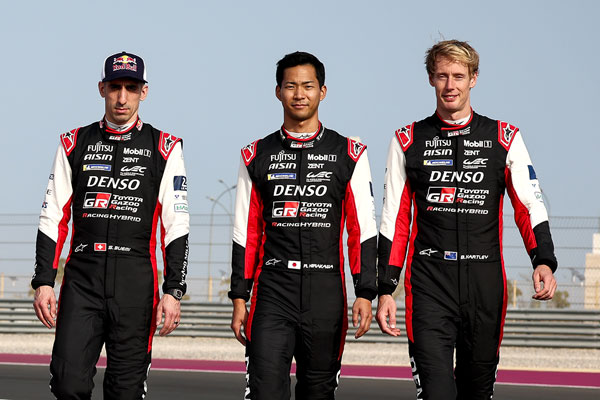 Sébastien Buemi,Ryo Hirakawa,Brendon Hartley