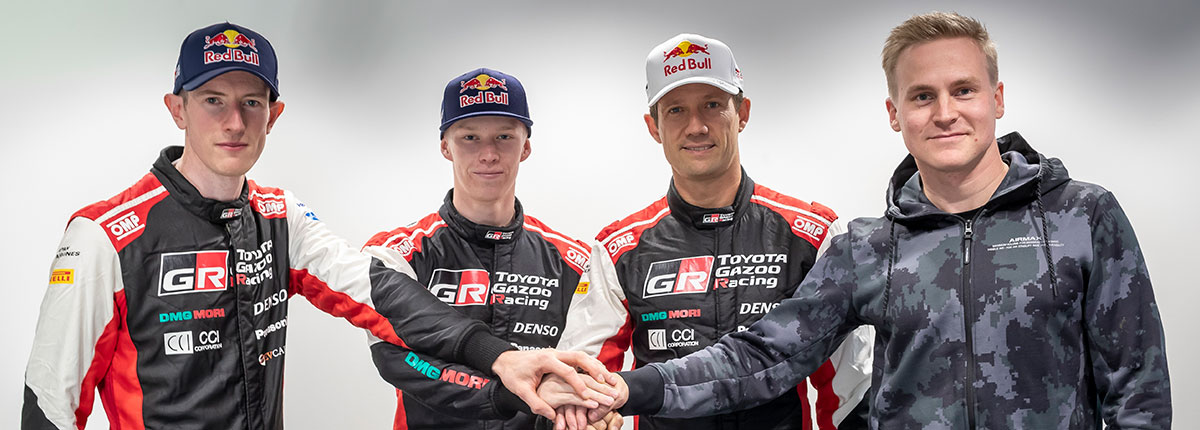 TOYOTA GAZOO Racing counts on proven winners for a new WRC era