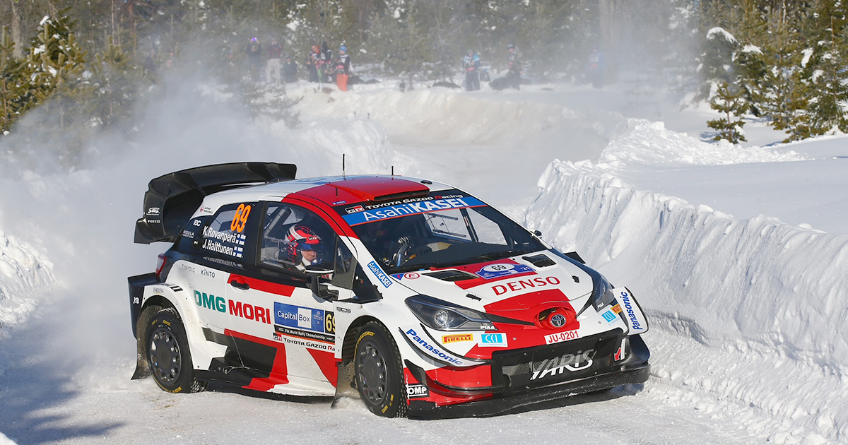 TOYOTA Yaris WRC 2021 フィンランドラリー 2021 WRC 2021 Rd.10 Day 1 | 2021 | PRESS RELEASE | WRC | TOYOTA