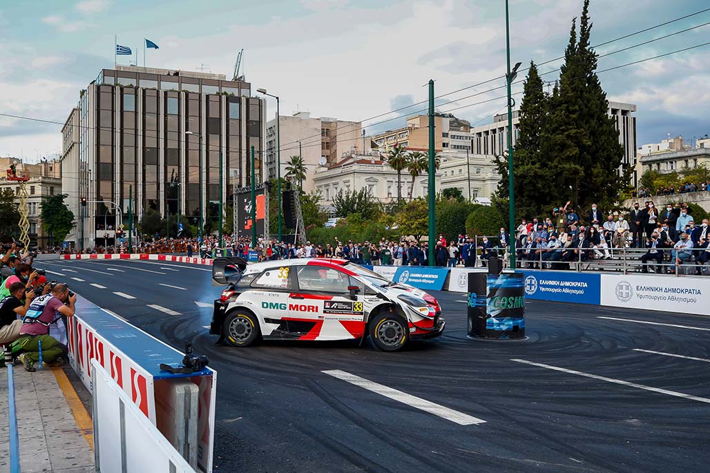 Car 33 (Elfyn Evans, Scott Martin)