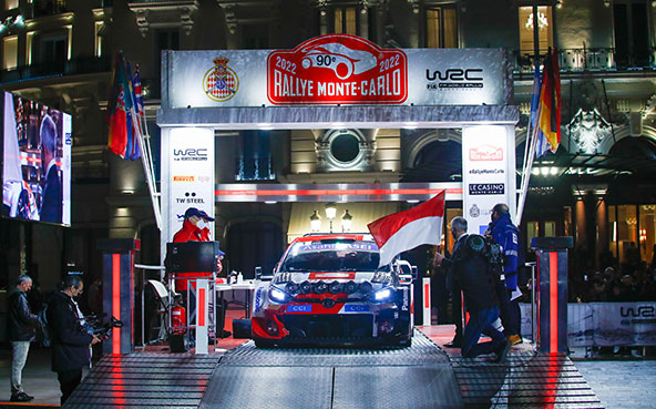 WRC 2022 Rd.2 RALLYE MONTE-CARLO: Day 1