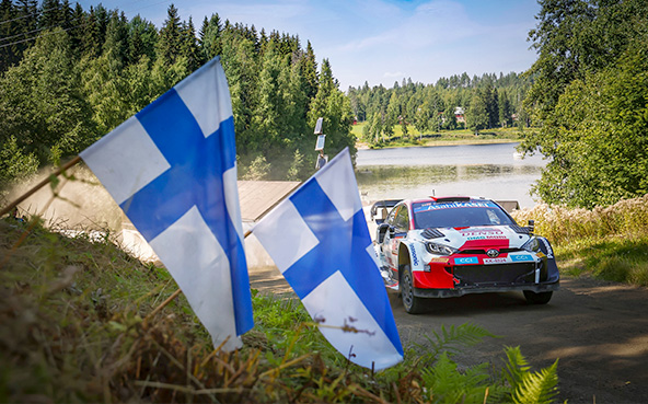 WRC 2022 Rd.8 RALLY FINLAND: Day 2