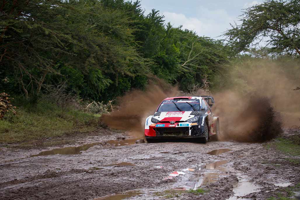 Car 33 (Elfyn Evans, Scott Martin)