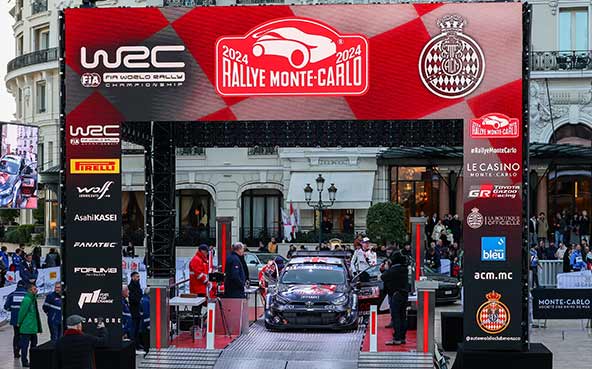 WRC 2024 RALLYE MONTE-CARLO: Day1