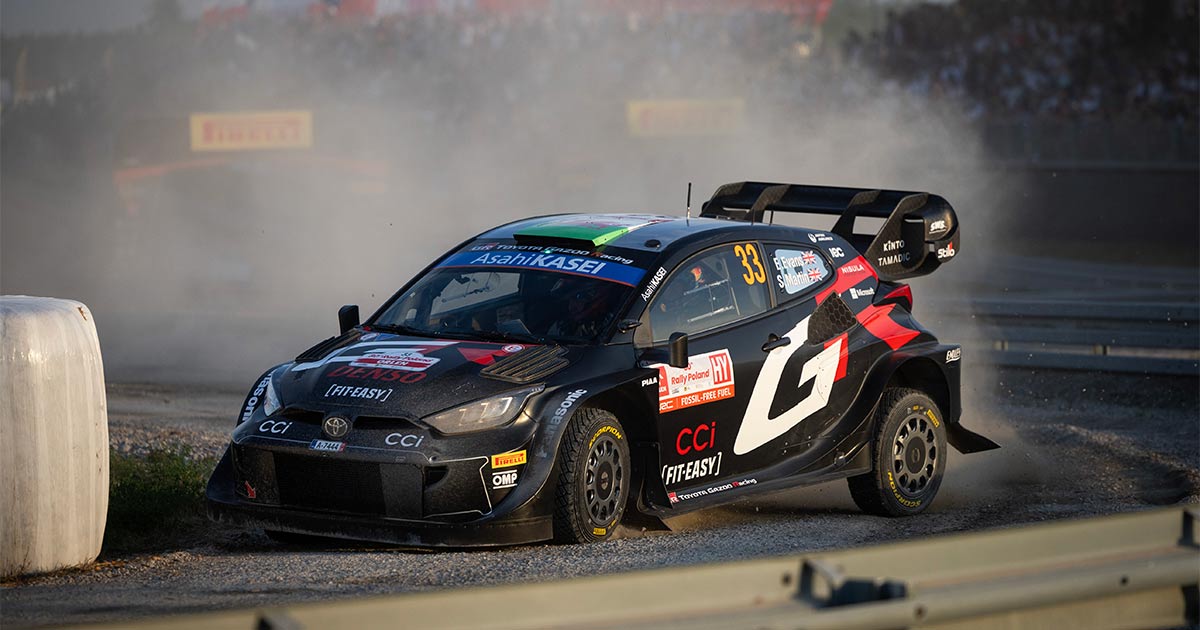 WRC 2024 Rd.7 Day 1 | 2024 | PRESS RELEASE | WRC | TOYOTA