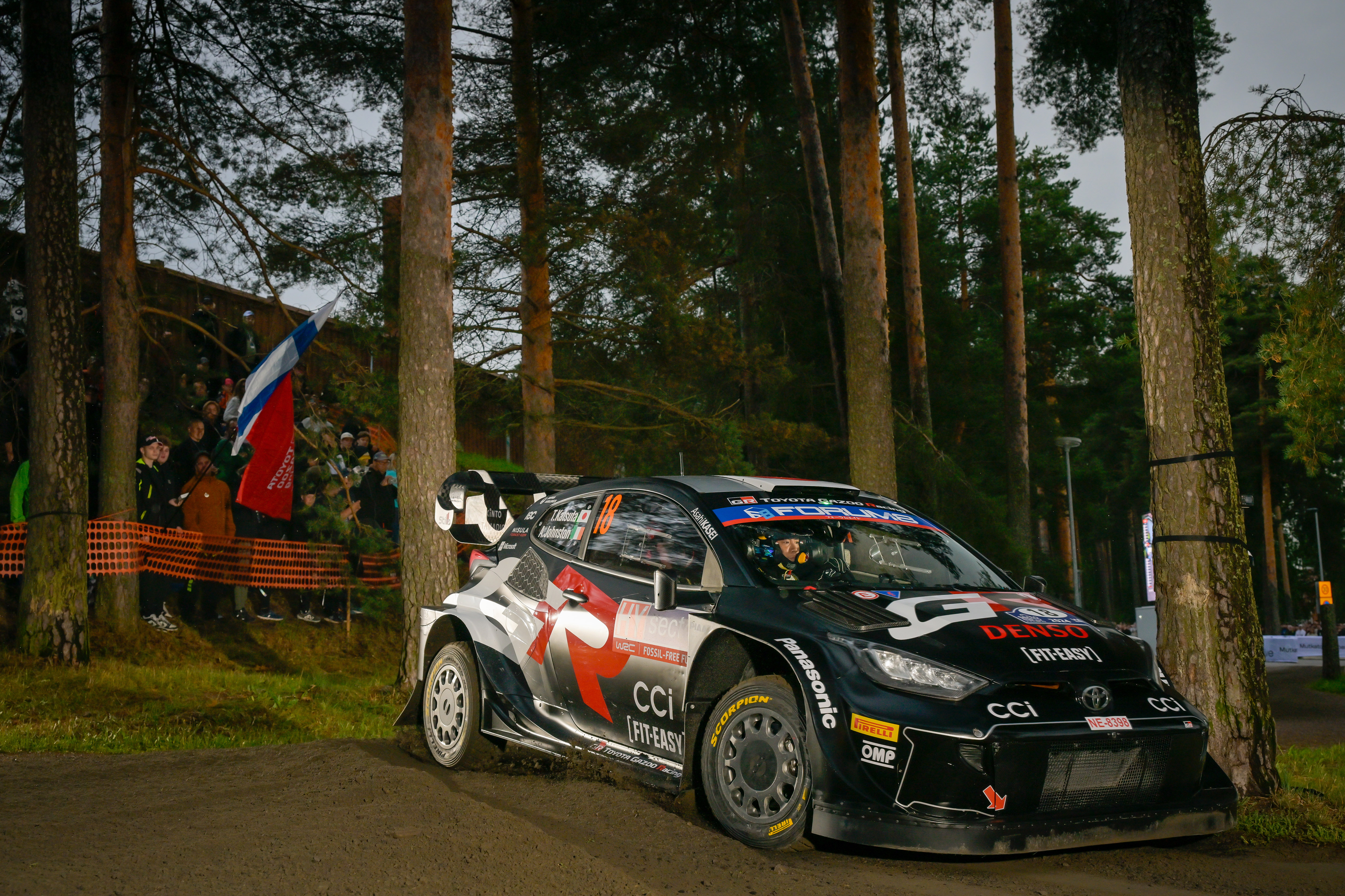 WRC 2024 Rd.9 Day 1 | 2024 | PRESS RELEASE | WRC | TOYOTA