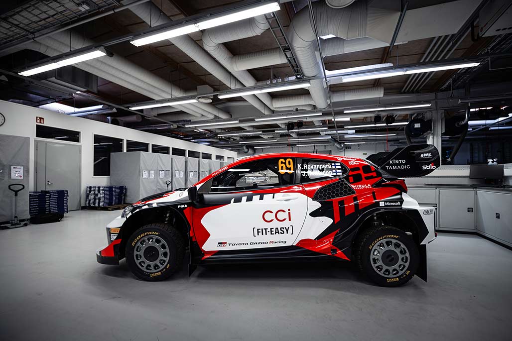 GR YARIS Rally1 Hybrid Special edition livery for Kalle Rovanperä