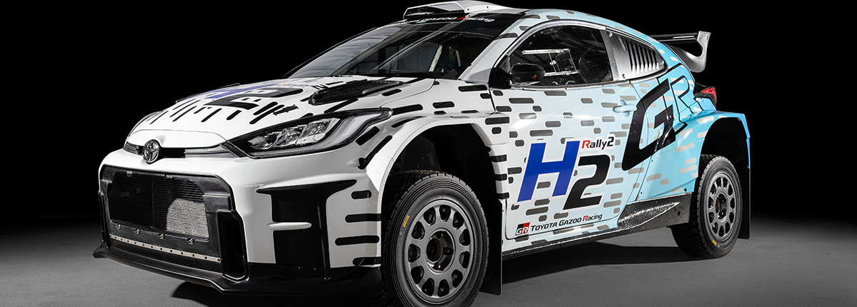 TOYOTA GAZOO Racing debuts hydrogen Rally2 car at Rally Finland