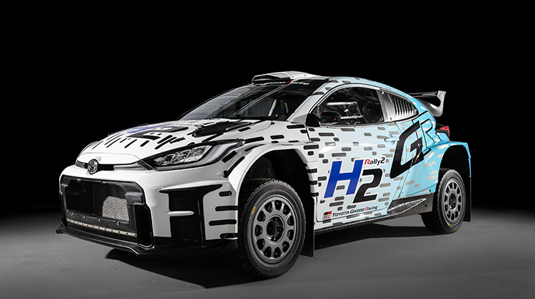 TOYOTA GAZOO Racing debuts hydrogen Rally2 car at Rally Finland