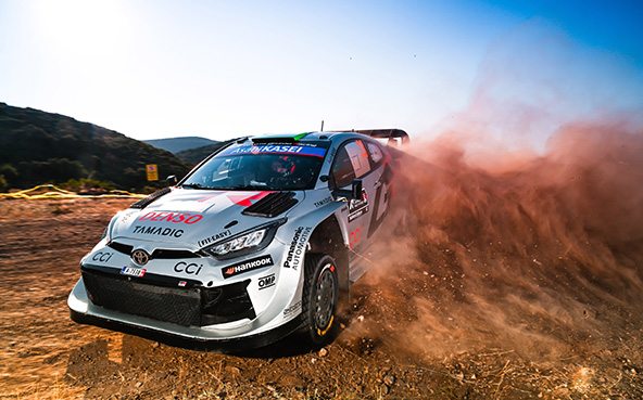 限定 トヨタ GR ヤリス ラリー1 GAZOO Racing WRT 2025 トヨタWRC、GRヤリス・ラリー1の新カラーをサプライズ公開。夏の
