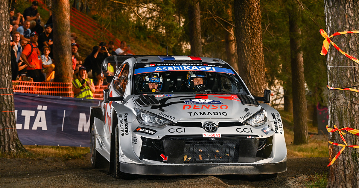 トヨタ GR ヤリス ラリー1 2025 トヨタ ガズー レーシング WRT WRC 2025 Rd.9 Day 1 | 2025 | PRESS RELEASE | WRC | TOYOTA