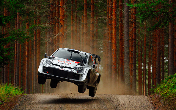 TOYOTA GAZOO Racing’s five stars fl...