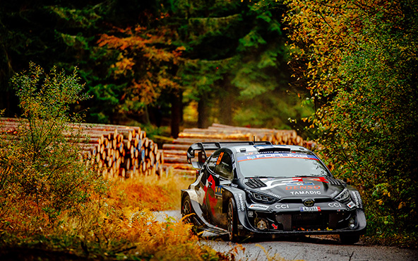 Rovanperä leads amid title twist fo...