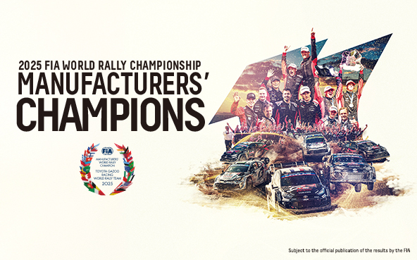 TOYOTA GAZOO Racing celebrates worl...