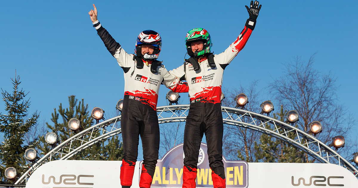 Rally Sweden: Day 4
Snow master Evans leads 1-2-3-4 finish for TGR-WRT