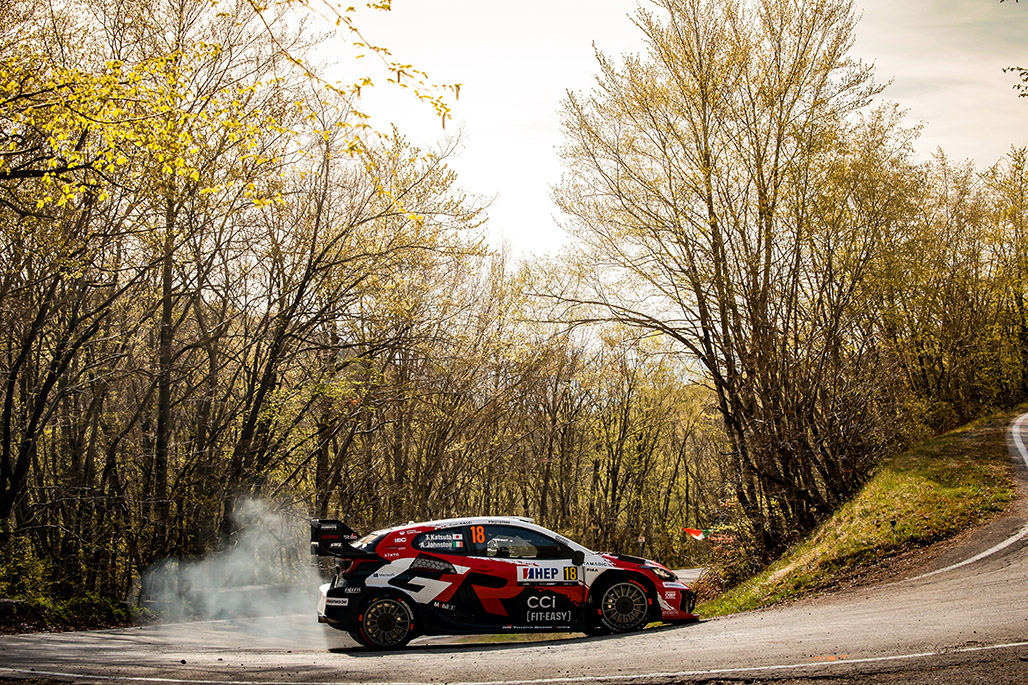 Car 18 (Takamoto Katsuta, Aaron Johnston)