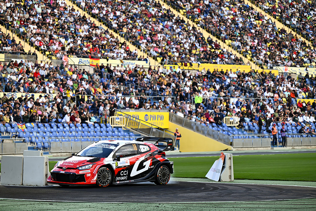 Car 18 (Takamoto Katsuta, Aaron Johnston)