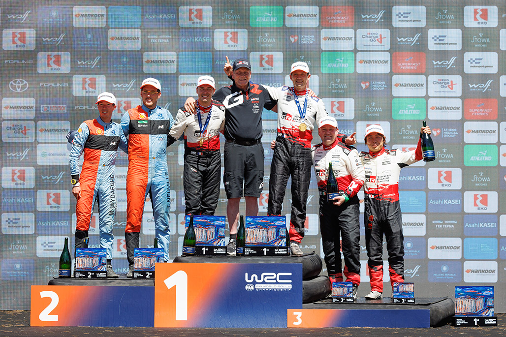 Podium ceremony