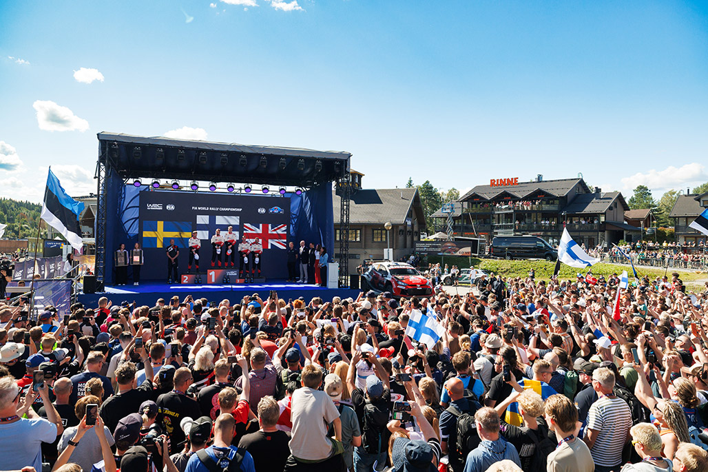 Podium ceremony