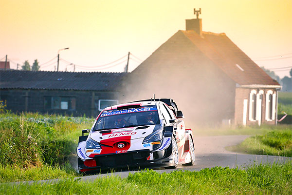 2021 WRC ROUND 8 YPRES RALLY BELGIUM DAY1