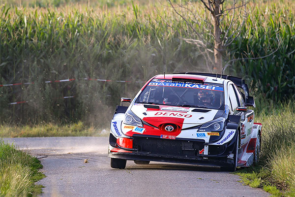 2021 WRC ROUND 8 YPRES RALLY BELGIUM DAY1