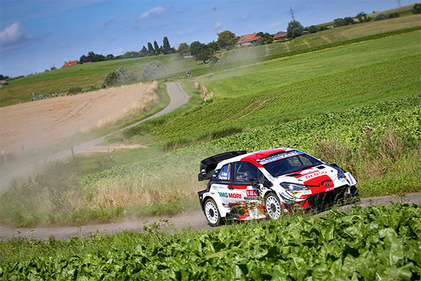 2021 WRC ROUND 8 YPRES RALLY BELGIUM DAY1