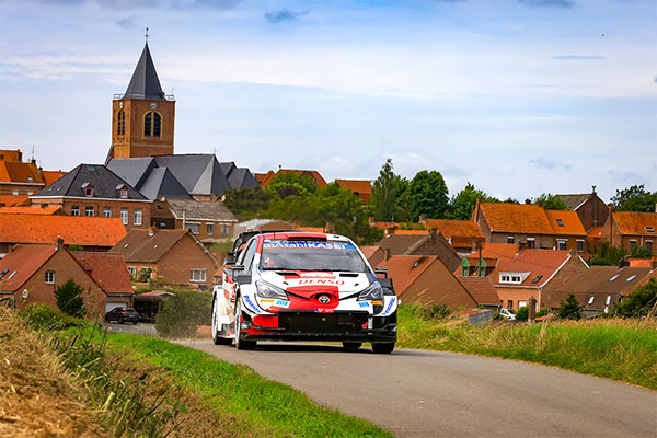 2021 WRC ROUND 8 YPRES RALLY BELGIUM DAY1