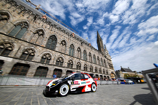 2021 WRC ROUND 8 YPRES RALLY BELGIUM DAY2