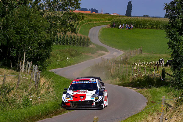 2021 WRC ROUND 8 YPRES RALLY BELGIUM DAY2