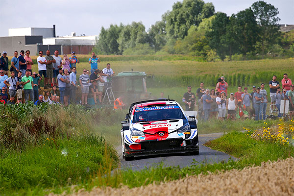 2021 WRC ROUND 8 YPRES RALLY BELGIUM DAY2