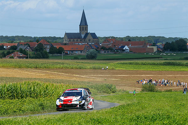 2021 WRC ROUND 8 YPRES RALLY BELGIUM DAY2