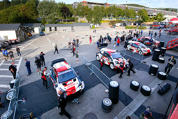 2021 WRC ROUND 8 YPRES RALLY BELGIUM DAY3