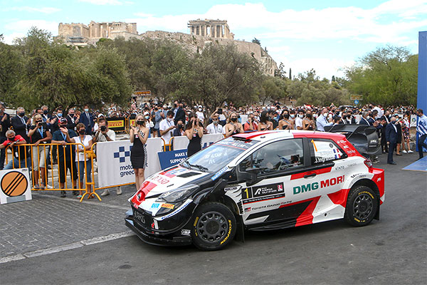 2021 WRC ROUND 9 ACROPOLIS RALLY GREECE DAY1