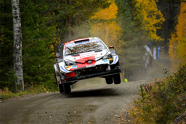 2021 WRC ROUND 10 RALLY FINLAND DAY2