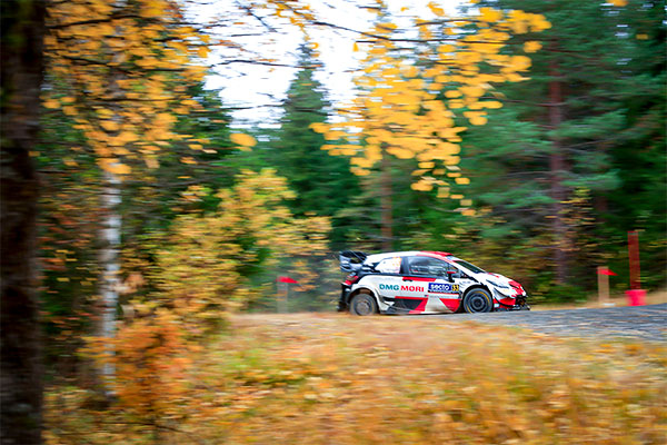 2021 WRC ROUND 10 RALLY FINLAND DAY2