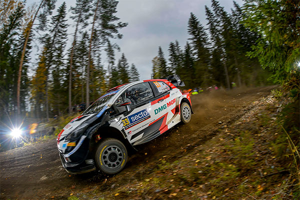 2021 WRC ROUND 10 RALLY FINLAND DAY2