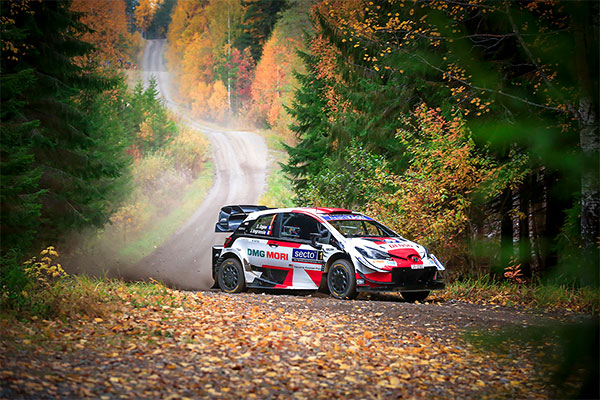 2021 WRC ROUND 10 RALLY FINLAND DAY2