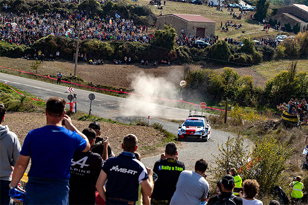 2021 WRC ROUND 11 RALLY DE ESPAÑA DAY2