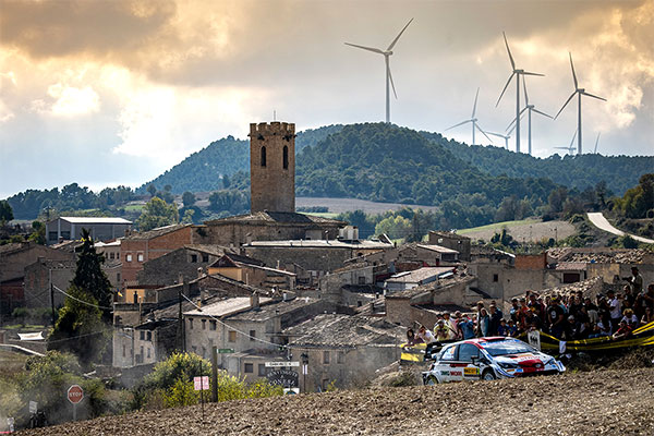 2021 WRC ROUND 11 RALLY DE ESPAÑA DAY2