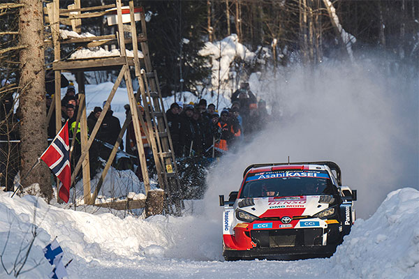 WRC 2022 ROUND 2 RALLY SWEDEN DAY2