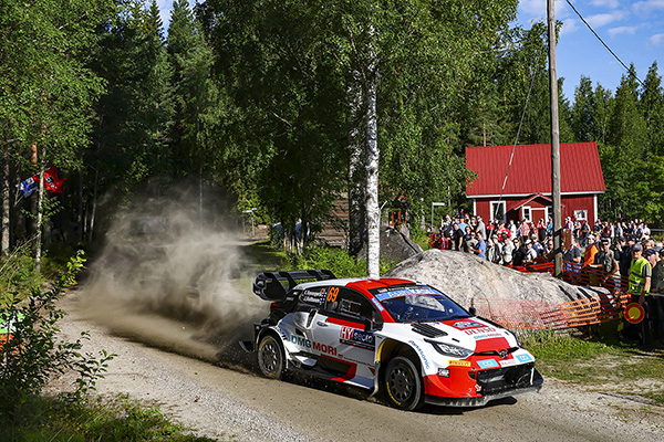 WRC 2022 ROUND 8 RALLY FINLAND DAY2