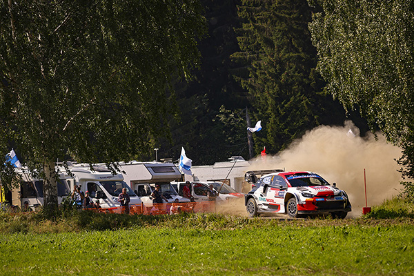 WRC 2022 ROUND 8 RALLY FINLAND DAY2
