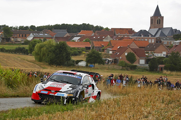 WRC 2022 ROUND 9 YPRES RALLY BELGIUM DAY1