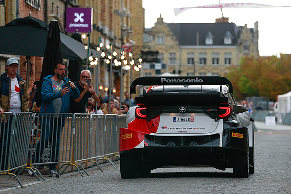 WRC 2022 ROUND 9 YPRES RALLY BELGIUM DAY1