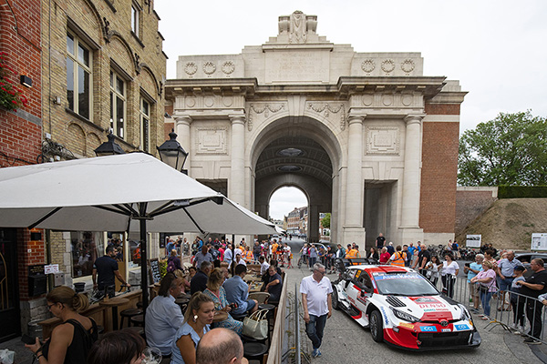 WRC 2022 ROUND 9 YPRES RALLY BELGIUM DAY1