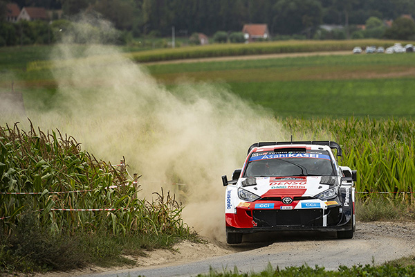 WRC 2022 ROUND 9 YPRES RALLY BELGIUM DAY2