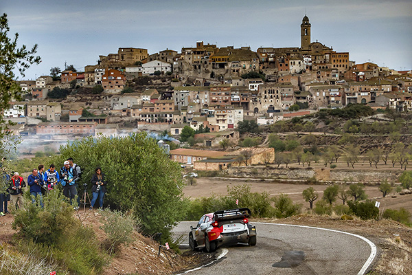 WRC 2022 ROUND 12 RALLY DE ESPAÑA DAY1