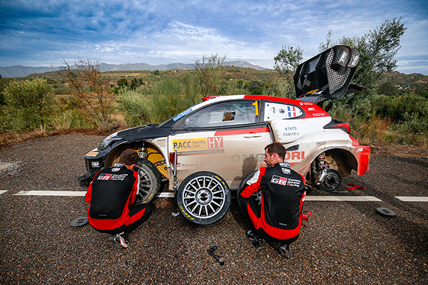 WRC 2022 ROUND 12 RALLY DE ESPAÑA DAY1