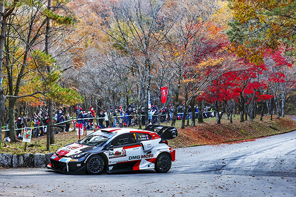 WRC 2022 ROUND 13 RALLY JAPAN DAY2