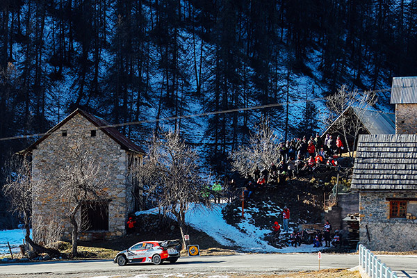 WRC 2023 ROUND 1 RALLYE MONTE-CARLO DAY2